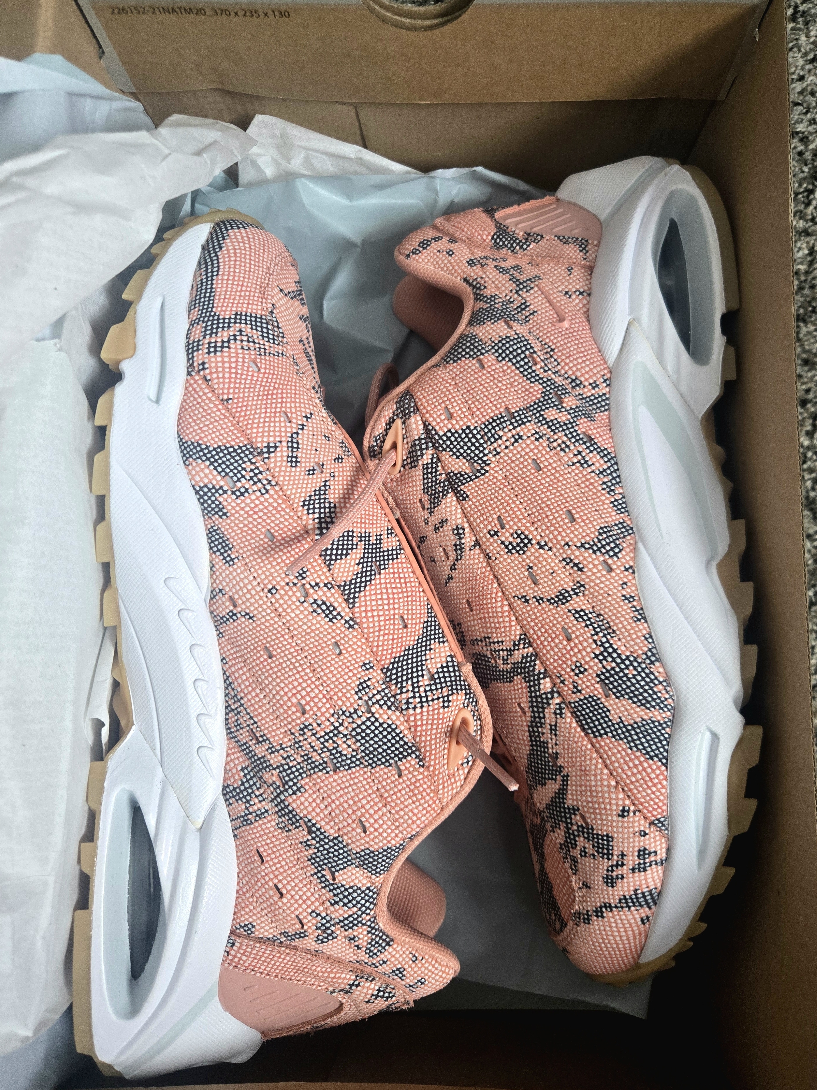 Nike Hot Step Air Terra Drake Nocta Snakeskin Pink Quartz Shoe Size 11 Pink Air